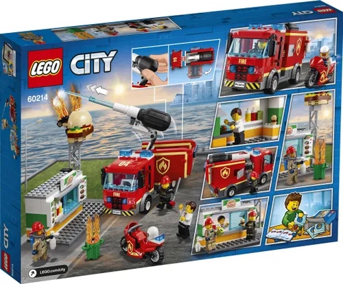 LEGO City Na ratunek w płonącym barze (60214)