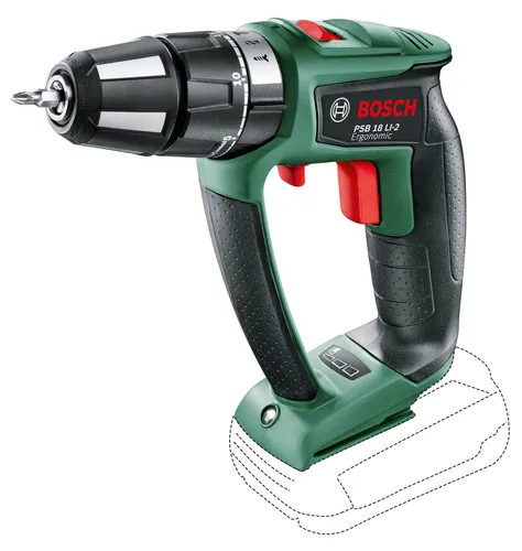 Wiertarko-wkrętarka BOSCH Ergonomic PSB 18 LI-2 06039B0302