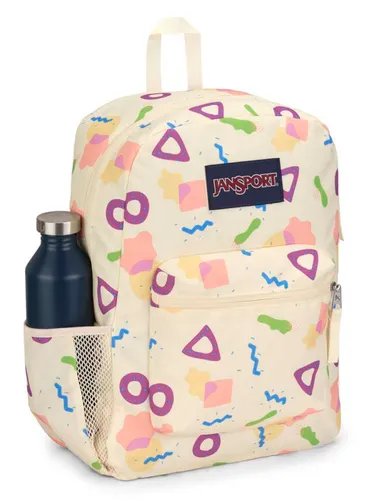 JanSport Cross Town Kız Sırt Çantası-Memphis neon