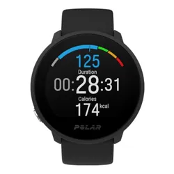 Zegarek sportowy POLAR Unite Czarny (rozmiar S/L) Tunnel