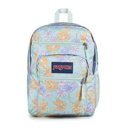 Рюкзак для ноутбука JanSport Big Student - выцветший цветочный / свежая мята