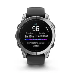 Smartwatch Garmin Fenix E 47mm GPS Srebrny