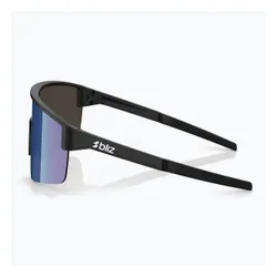 Okulary przeciwsłoneczne Bliz P004 Small matte black/grey blue mirror