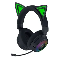 Słuchawki RAZER Kraken Kitty V3 Pro Czarno-zielony