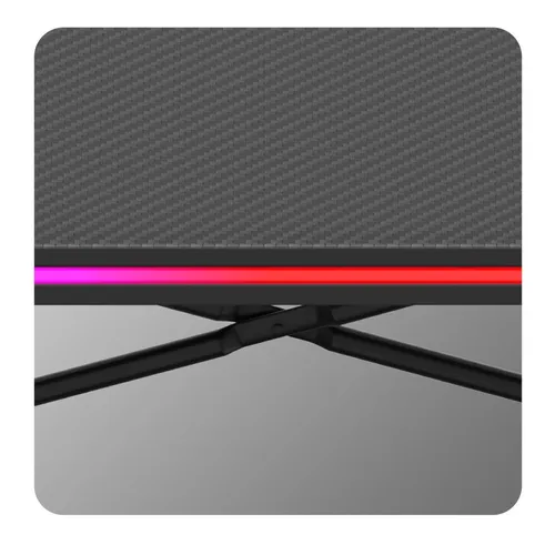 Biurko gamingowe HUZARO Hero 1.7 RGB Czarny
