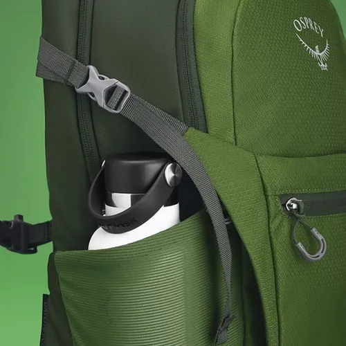 Спортивный рюкзак Osprey Daylite Plus - зеленый пояс / зеленый козырек
