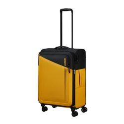 Walizka średnia American Tourister Daring Dash EXP - black / yellow