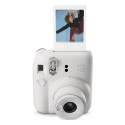 Aparat FUJIFILM Instax Mini 12 Biały Pokrowiec + Album + Ramki + Sznurek + Klamerki