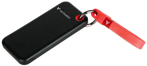 Dysk VERBATIM Pocket 512GB SSD Czarno-czerwony