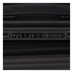 Mała Twarda Walizka Mandarina Duck Tank Case P10FSV22 Black