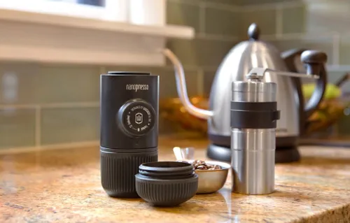 Ekspres WACACO Nanopresso Szary + Adapter NS