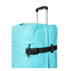 Сумка на колесиках чемодан Eastpak Transit'R L-tarp sea