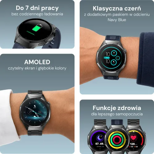 Smartwatch Forever SW-720 xBase Granatowy
