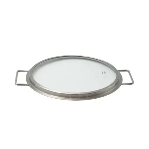 EVA TRIO 24 cm - pokrywka szklana ze stali nierdzewnej