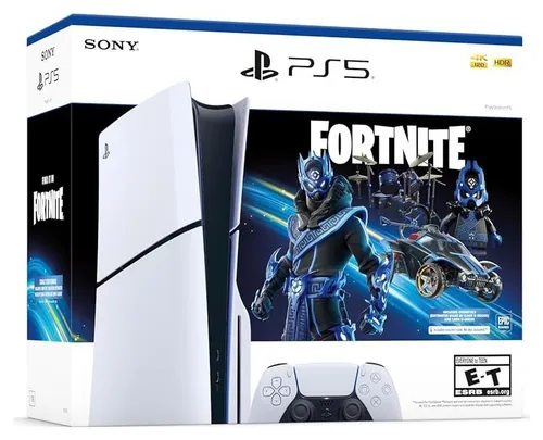 SONY PlayStation 5 Slim + zestaw startowy Fortnite Cobalt