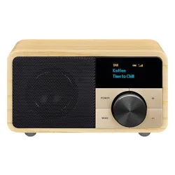 Radioodbiornik Sangean GENUINE MINI dab+ DDR-7 Radio FM DAB+ Bluetooth Orzech