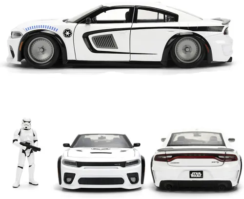 Samochód JADA TOYS Star Wars Storm Trooper Dodge Charger SRT 9336478314R00