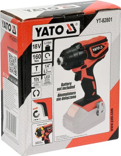 Yato vida makinesi YT-82801 18 V