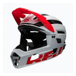 Kask rowerowy Bell FF Super Air R MIPS Spherical matte gloss white/infrared