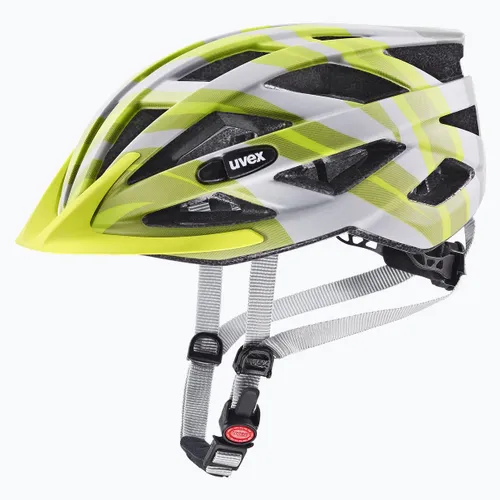 Kask rowerowy UVEX Air Wing CC grey/lime matt