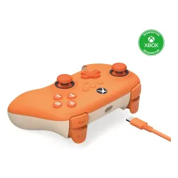 Pad 8BitDo Ultimate C Wired do PC, Xbox Przewodowy Pomarańczowy