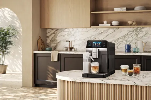 Ekspres DELONGHI ECAM 470.75.GX Eletta Ultra (Spienianie mleka na ciepło i zimno) (Cold Brew)