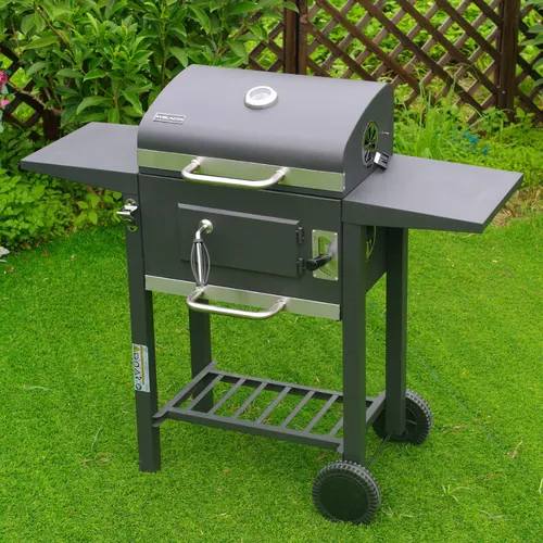 Grill węglowy VELACO VL14-GREY Szary
