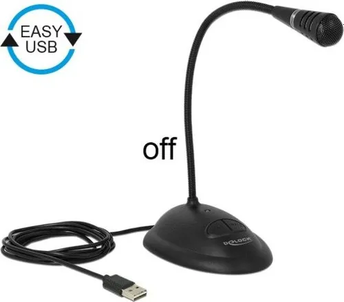 Mikrofon Delock USB Gooseneck (65871)