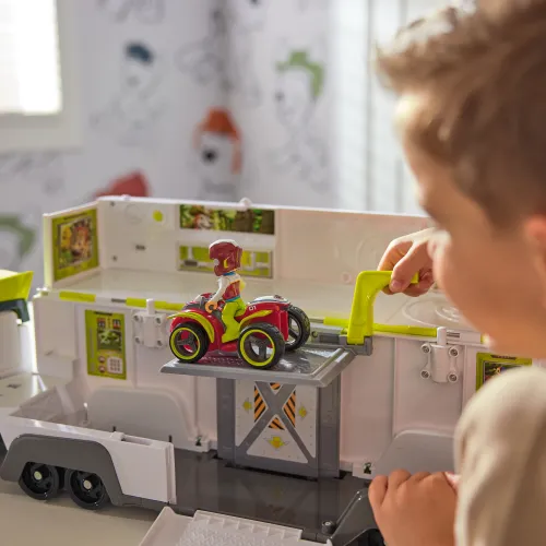 Pojazd SPIN MASTER Psi Patrol Ciężarówka Patrolowiec Jungle Patroller + figurka 6072465 20151114
