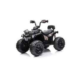 Quad Na Akumualtor Dla Dziecka 3-6 Lat Madman Js009 Skóra Eva Amortyzatory MP3 LED