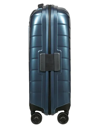 Маленький расширяемый чемодан Samsonite Attrix 55 см (20/23 см) - steel blue