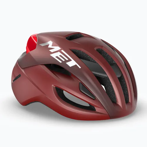 Kask rowerowy MET Rivale II Mips red dahlia matt