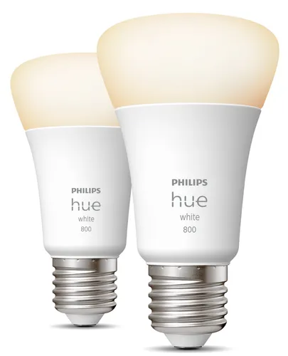 Inteligentna żarówka LED PHILIPS HUE 929001821623 9W E27 Bluetooth, ZigBee (2 szt.)