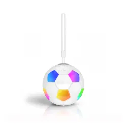 Głośnik Bluetooth Musicmate MM-SB40-W FootballWave LED 5W Biały