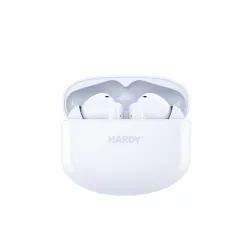 Słuchawki bezprzewodowe 3mk HARDY LifePods Pro ANC Dokanałowe Bluetooth 5.3 Biały