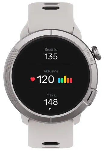 Smartwatch STELIO Activ Pro AI GPS 46mm Tytanowy