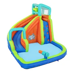 Dmuchany plac zabaw Bestway park wodny zjeżdżalnia dla dzieci 365x320x270 cm
