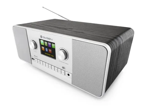Radioodbiornik GoGEN IR 257 BTDAB Radio FM DAB+ Internetowe Czarny/Srebrny