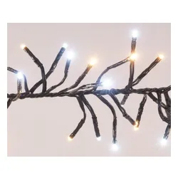 Lampki choinkowe CHRISTMAS DECORATION Łańcuch Świetlny 1152 LED Timer Zimny i Ciepły Biały