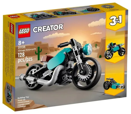 LEGO Creator 3in1 31135 мотоцикл Винтаж