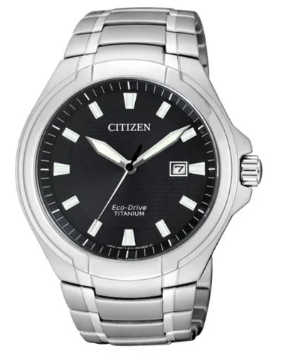 Zegarek CITIZEN Super Titanium BM7430-89E Srebrny