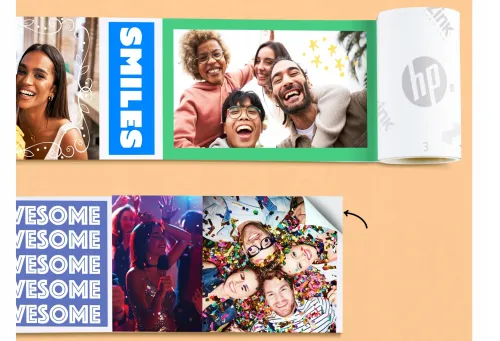 Drukarka HP Sprocket Panorama Biały