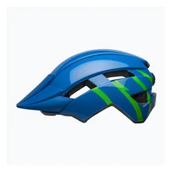 Kask rowerowy dziecięcy Bell Sidetrack II Integrated MIPS Jr gloss blue/green