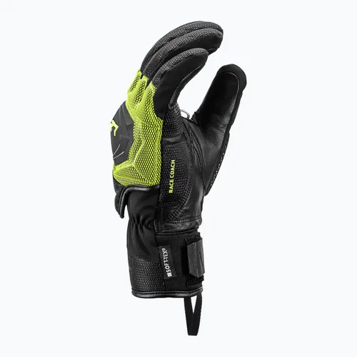 Rękawice narciarskie LEKI WCR Coach 3D black/ice lemon