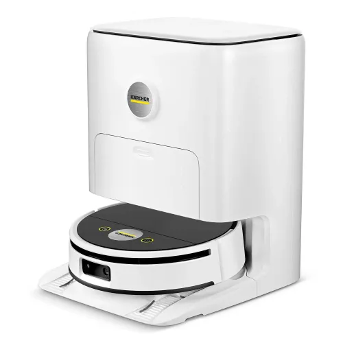 Robot sprzątający Karcher RVF 7 Comfort 1.269-690.0 Funkcja mopowania Stacja oczyszczająca Tworzenie mapy pomieszczenia 82dB Funkcje AI