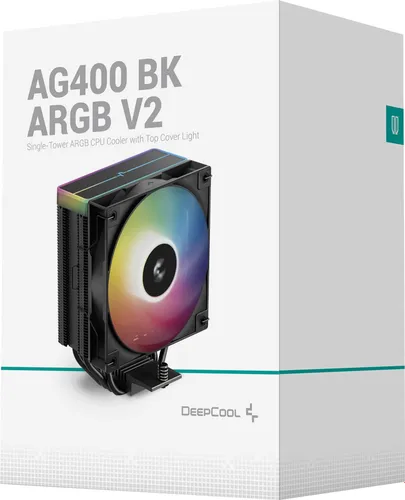 Chłodzenie CPU DEEPCOOL AG400 BK ARGB V2