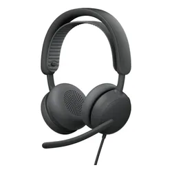 Słuchawki LOGITECH Zone Wired 2 Przewodowe, Nauszne, ANC Grafitowy