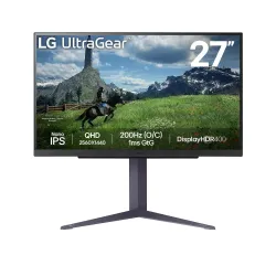 Monitor LG UltraGear 27GS85Q-B 27" 2K Nano IPS 180Hz (O/C 200Hz) 1ms Gamingowy