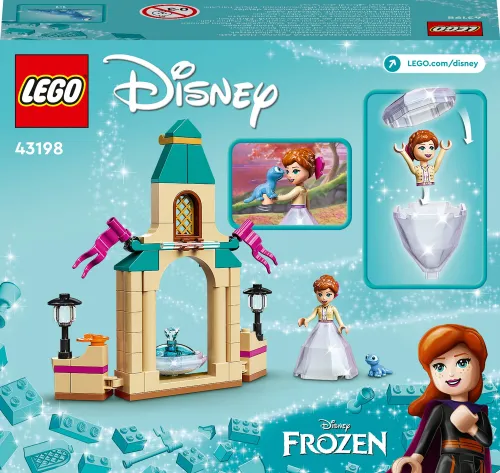 LEGO 43198 Disney Dziedziniec zamku Anny
