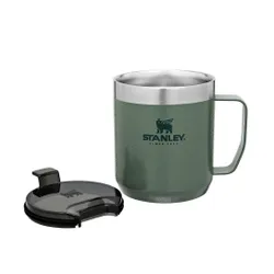 Kubek turystyczny z pokrywką Stanley Classic Legendary Camp Mug 0,35 l - hammertone green